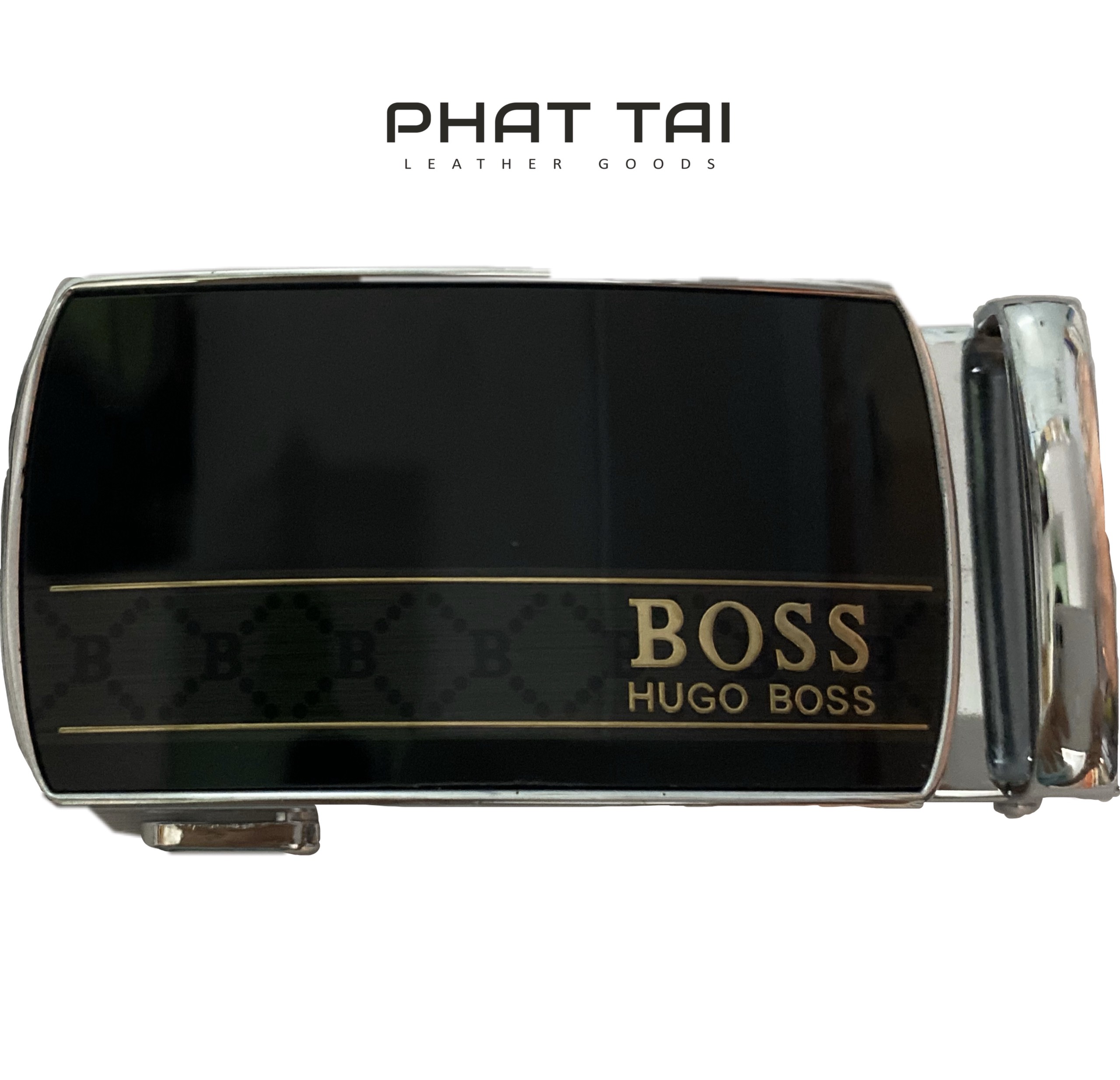 [Khoá Tăng] Đầu khoá thắt lưng nam, mẫu gương, logo thương hiệu