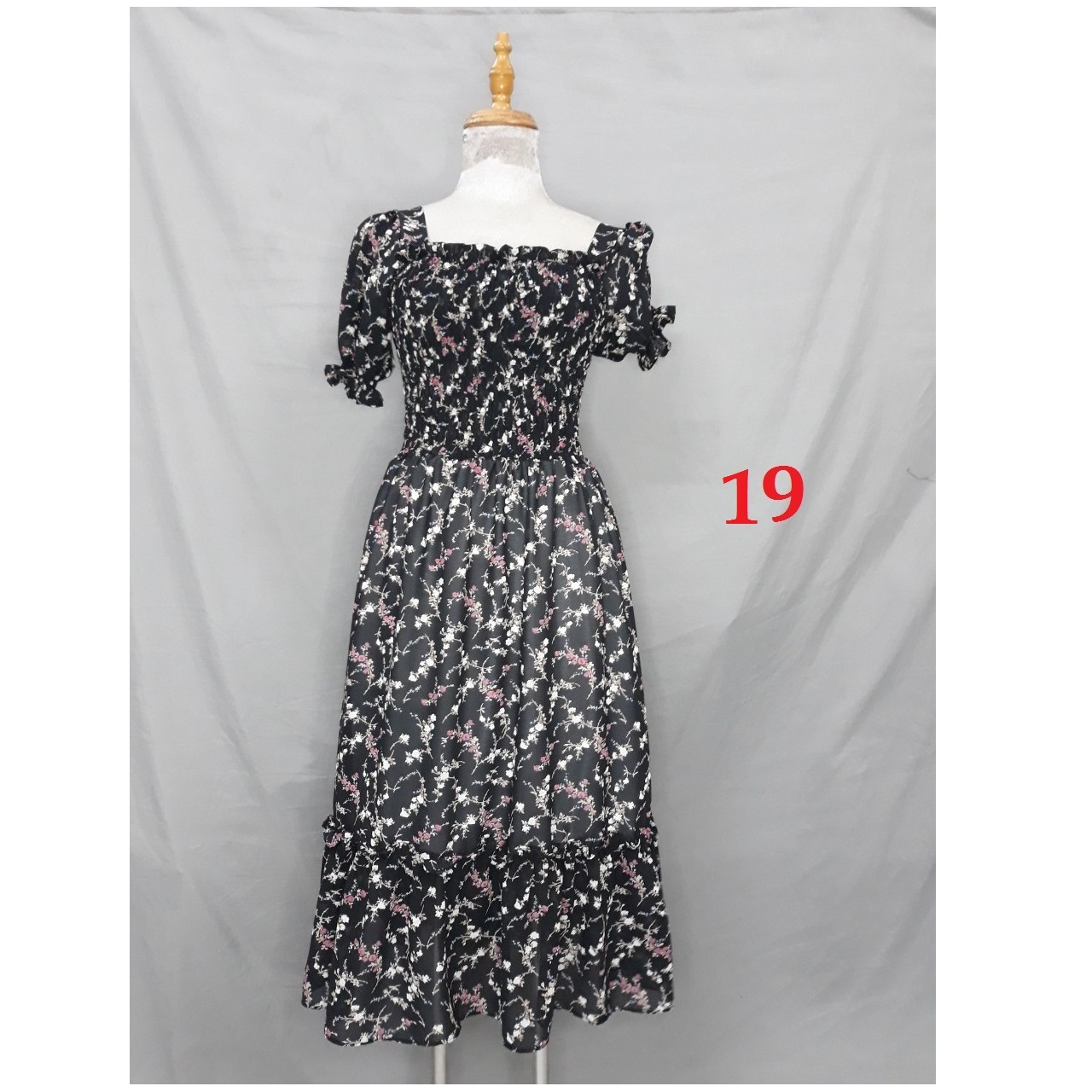 Đầm voan , lụa đuôi cá