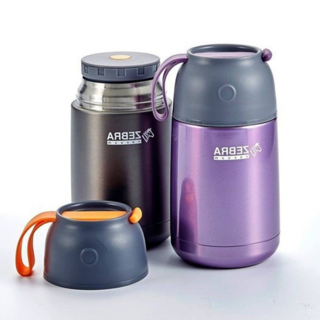 [HCM]Camen Bình Ủ Cháo Inox Zebra 650 ml - 123006