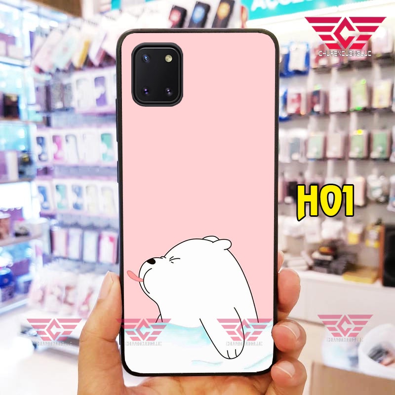 Ốp lưng Samsung NOTE 10 LITE GẤU BEAR DỄ THƯƠNG