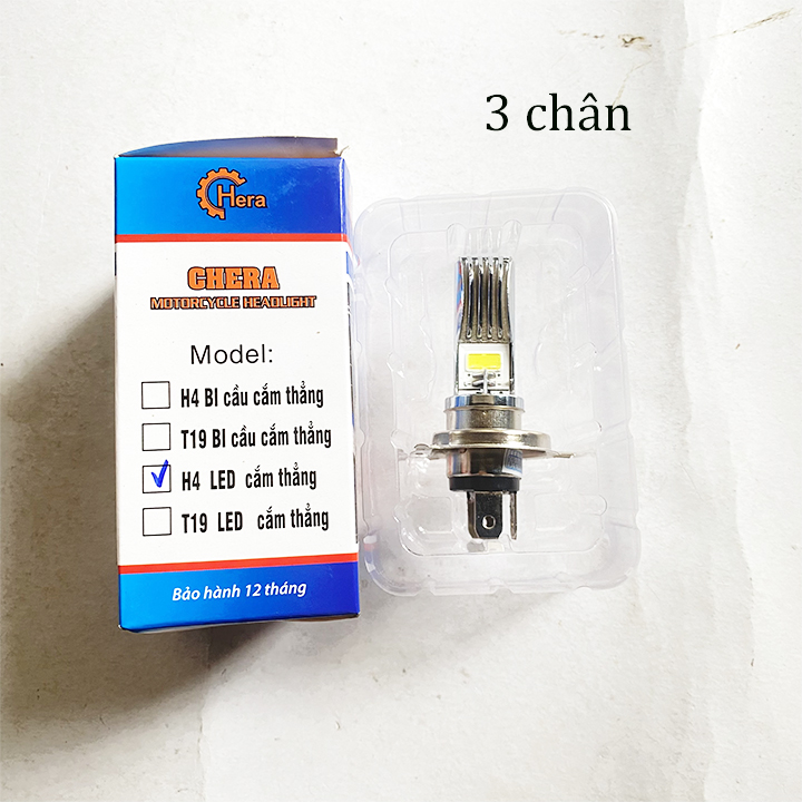Bóng đèn pha led Chera cắm như bóng zin