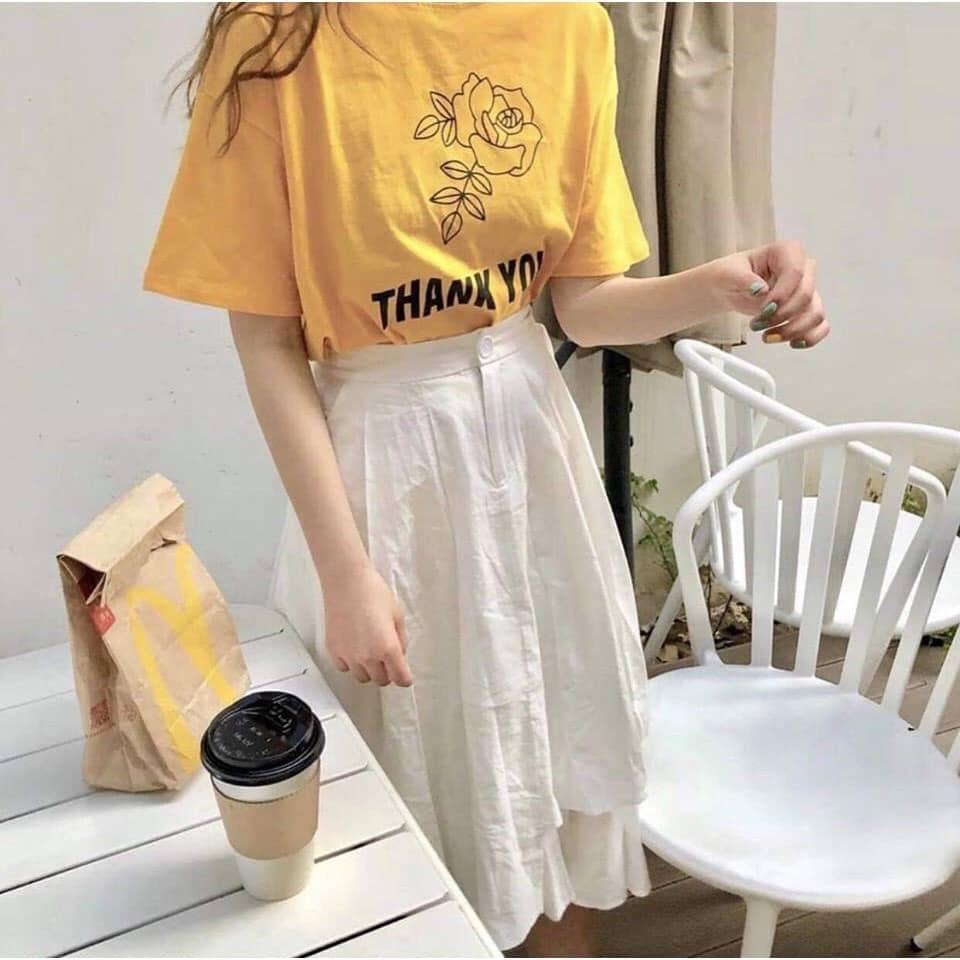 Chân váy ulzzang đắp chéo siêu cute