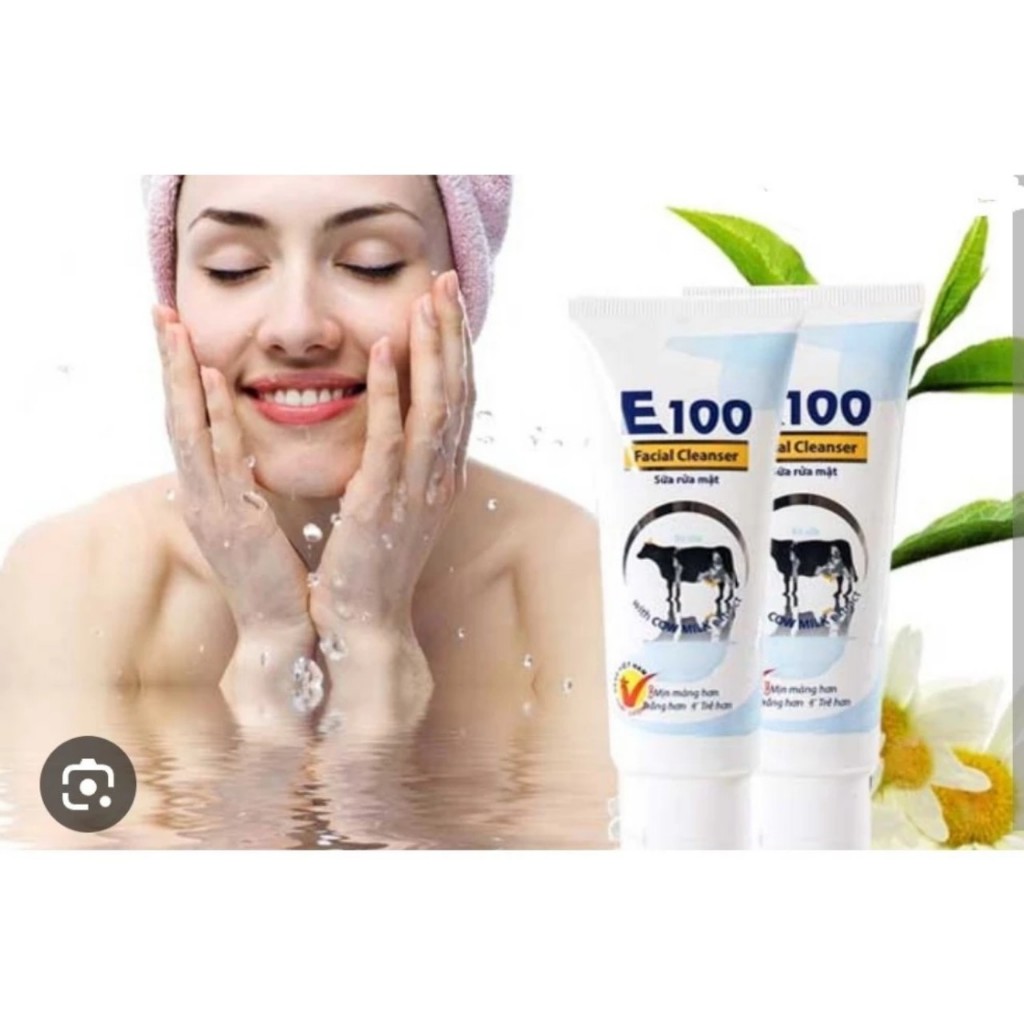 Sữa rửa mặt e 100 bò lớn