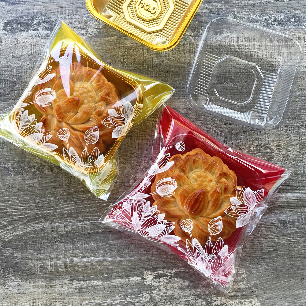 Set 100 Khay Túi Trung Thu Dán 150 - 250gr [Gold Pack Viet Nam]