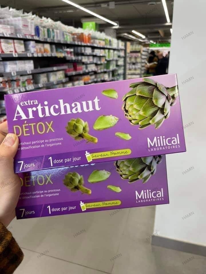 Thải độc gan Milical Extra Artichaut Detox Atiso