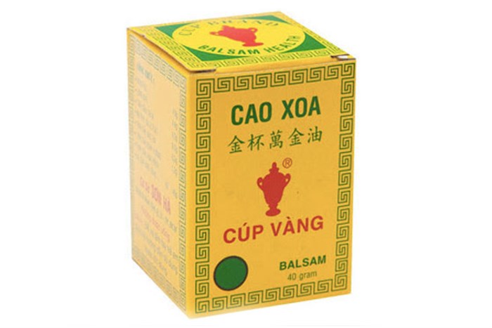 Cao xoa bóp cúp vàng