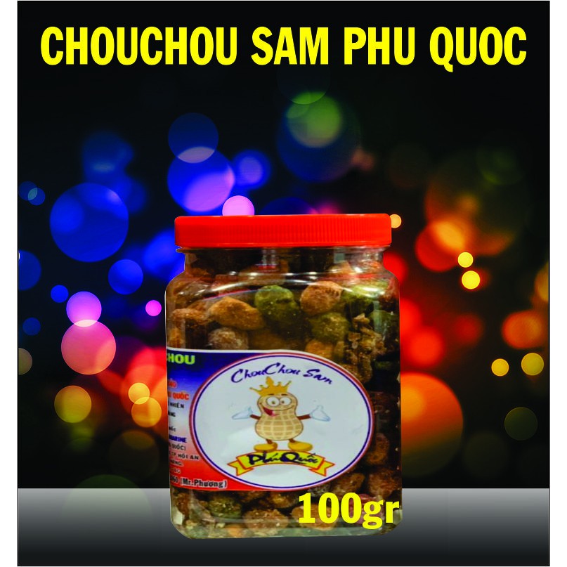 Đậu phộng CHOUCHOU Phú Quốc 100gr - menu 2 Vị Tiêu Phú Quốc