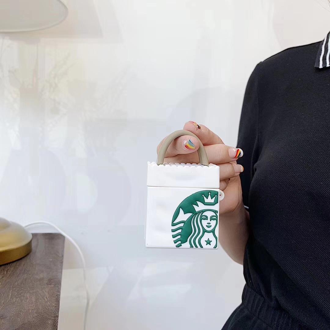AirPods case hình túi Starbucks