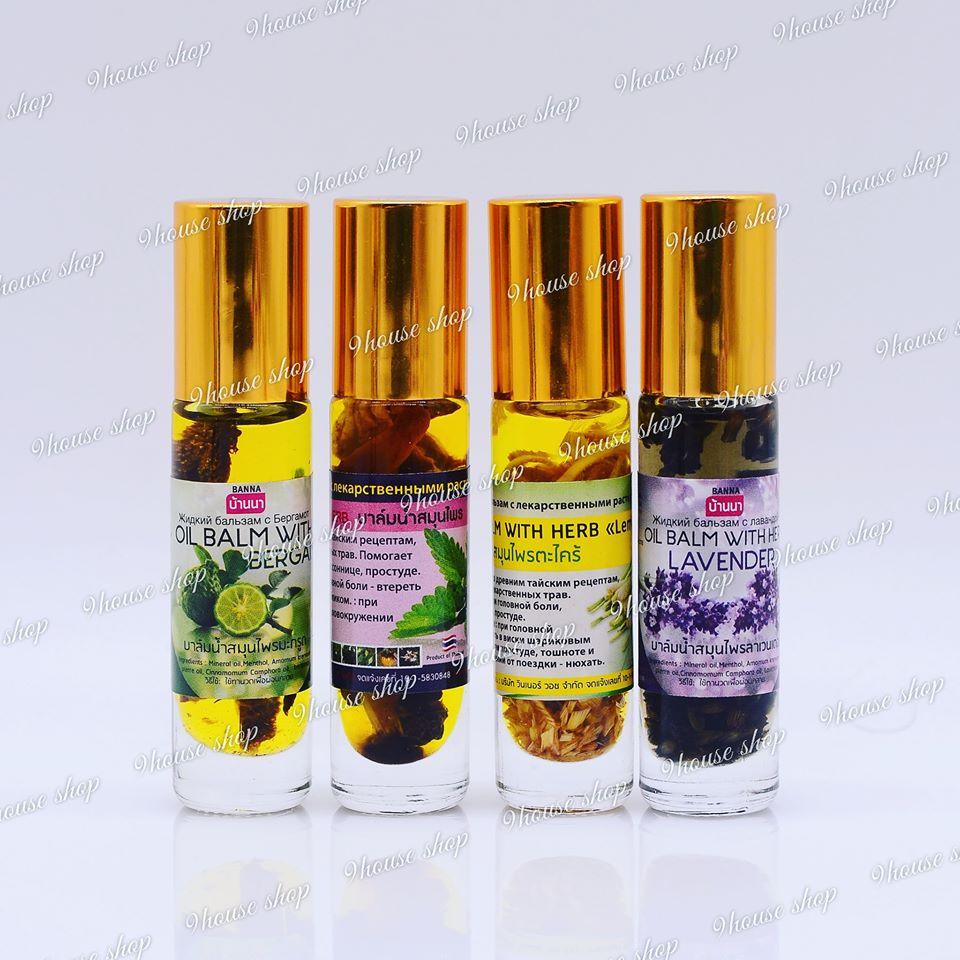 01 Dầu Thảo Mộc Ngâm Sả OTOP Thái Lan 7ml