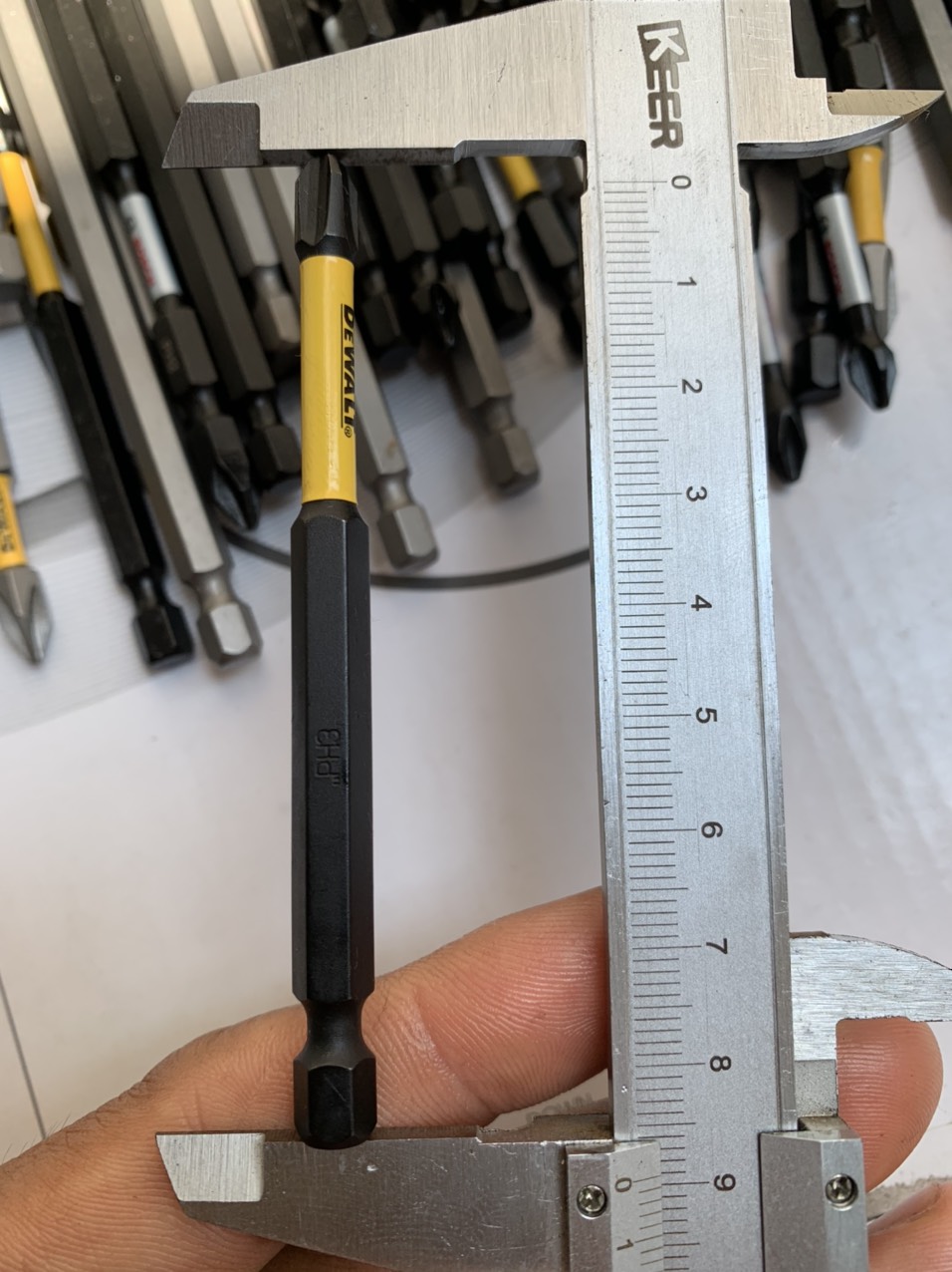 Combo mũi vít PH1 PH2 PH3 SL8 vít đầu nhỏ 90mm thông dụng