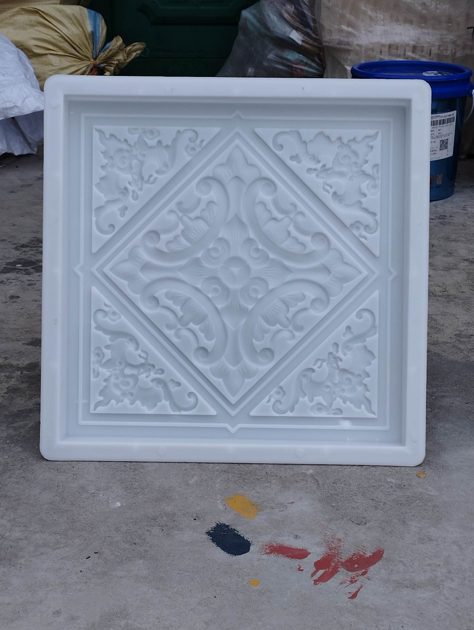 ( Mẫu Mới )Khuôn Đúc Gạch Sân Vườn 40 X40