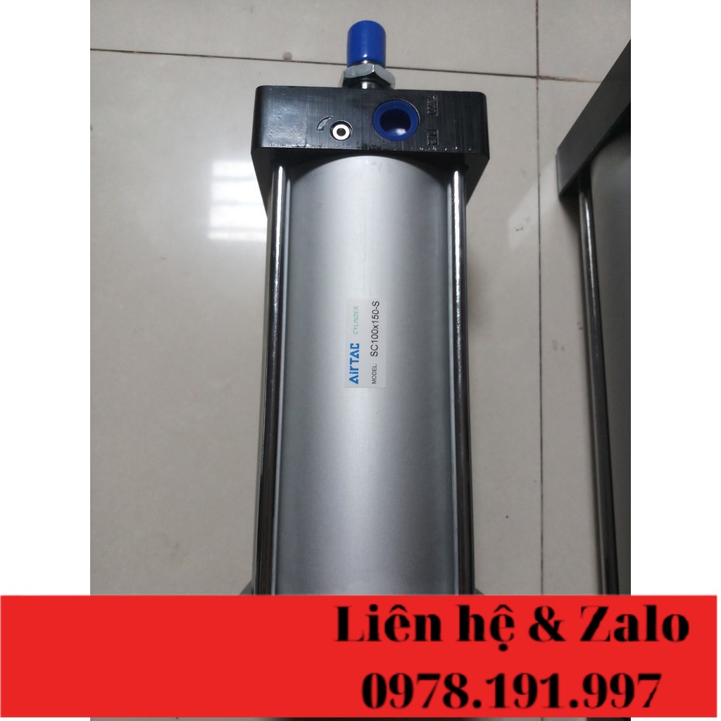 Xi lanh khí nén vuông SC 100x150