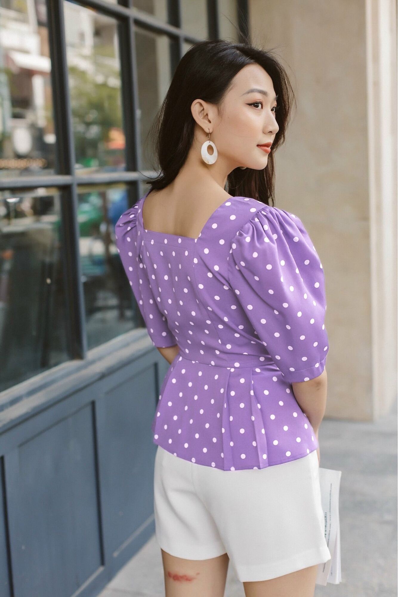 Clothesrack Purple Top