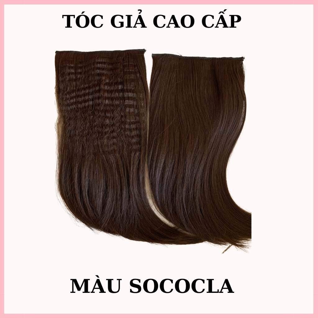 Tóc Giả Nữ Kẹp Phím Phồng Tóc 2 Bên - Giá 1 Cặp
