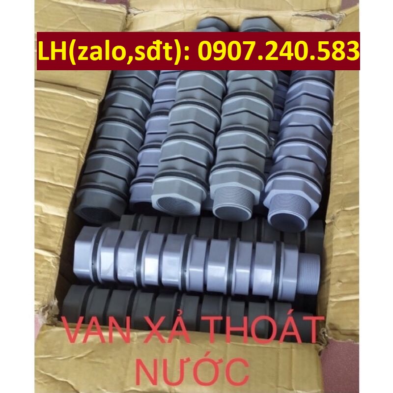 VAN XẢ, VAN XẢ ĐÁY BỂ BẠT THOÁT NƯỚC