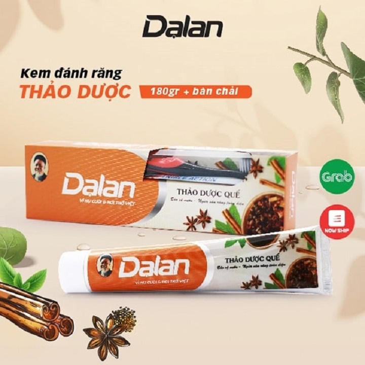 Kem Đánh Răng Thảo Dược Quế Dạ Lan [tặng bàn chải]