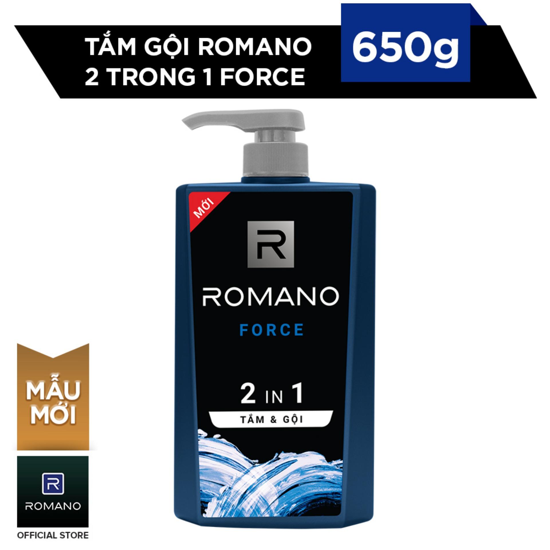Tắm Gội 2 Trong 1 Romano Force 650g