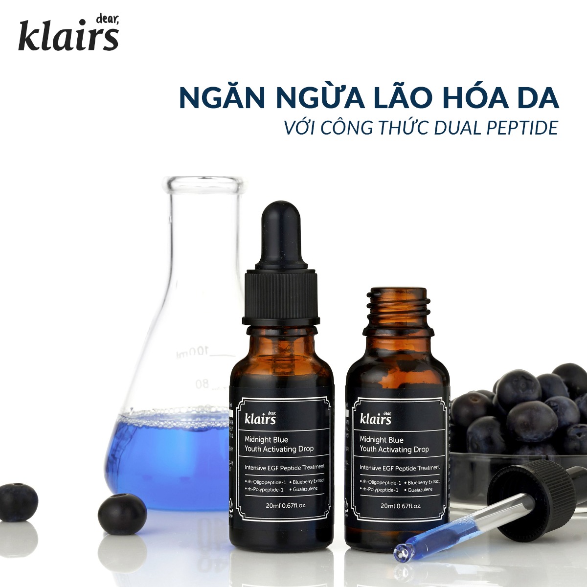 Dear, Klairs Midnight Blue Youth Activating Drop 20ml