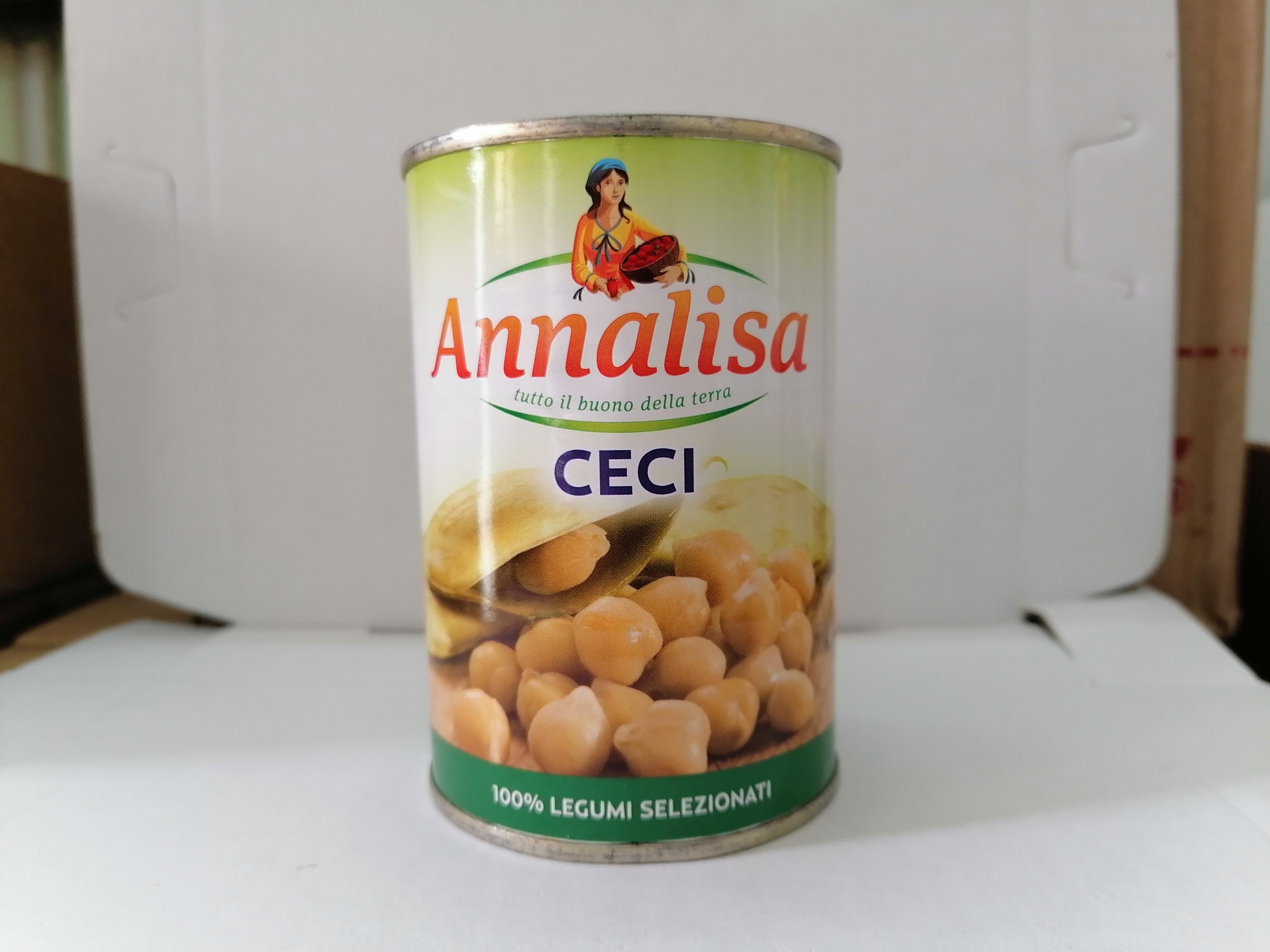 [400g - CECI] ĐẬU GÀ [Italia] ANNALISA Chick peas (Garbanzo) (tgc-hk)