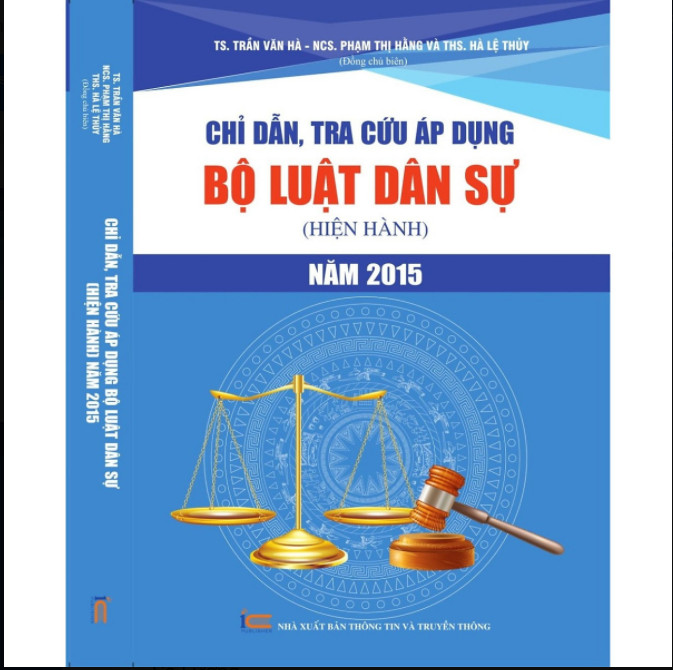[HCM]Chỉ dẫn tra cứu áp dụng Bộ luật Dân sự (hiện hành) năm 2015