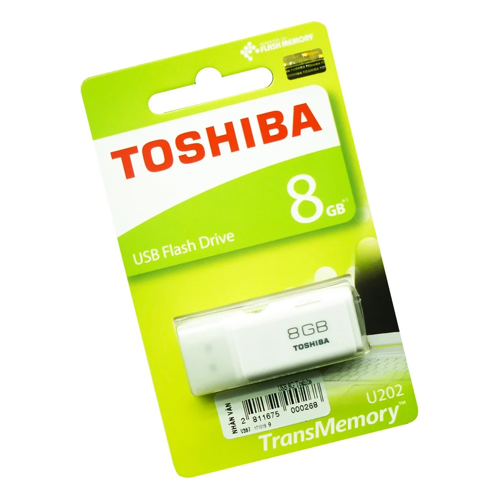 USB 2.0 8Gb TOSHIBA Tem FPT