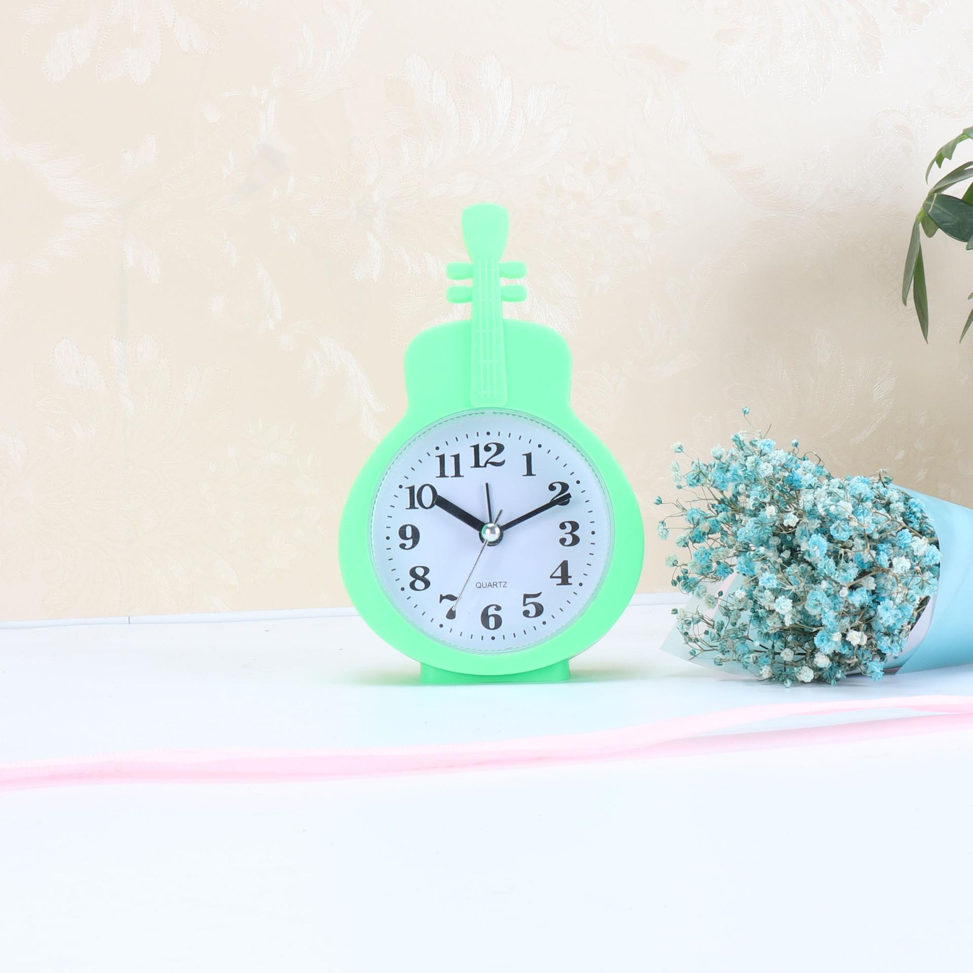 Đồng hồ để bàn hình cây đàn (màu ngẫu nhiên)