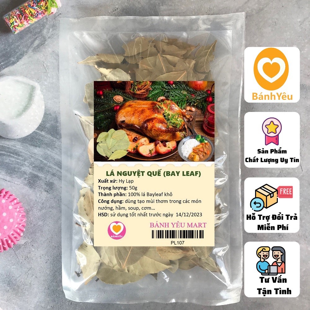 Lá Bayleaf/ Lá nguyệt quế Hy Lạp ( chia - 50 g )