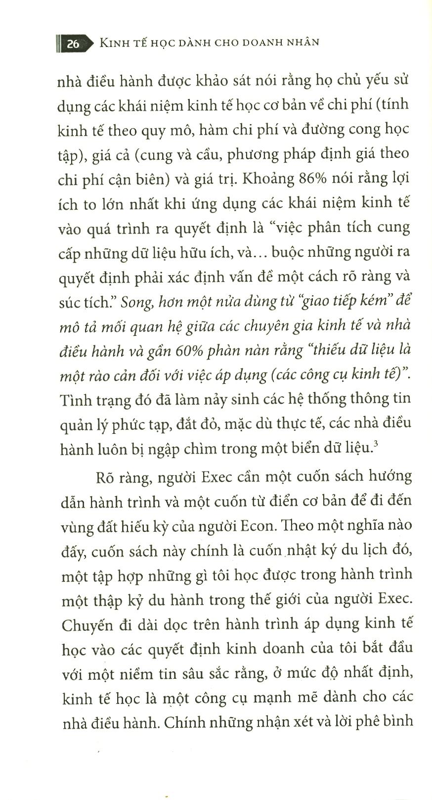 Sách Alphabooks - Kinh Tế Học Dành Cho Doanh Nhân