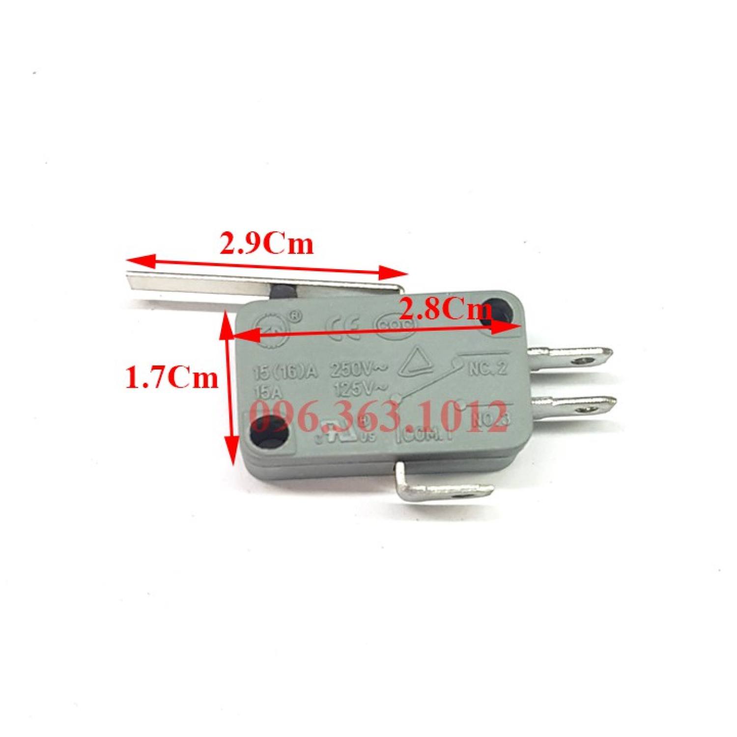 Công tắc hành trình 15a 250vac