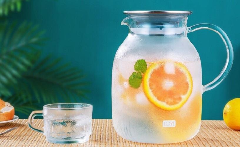 Bình nước thủy tinh chịu nhiệt JL23