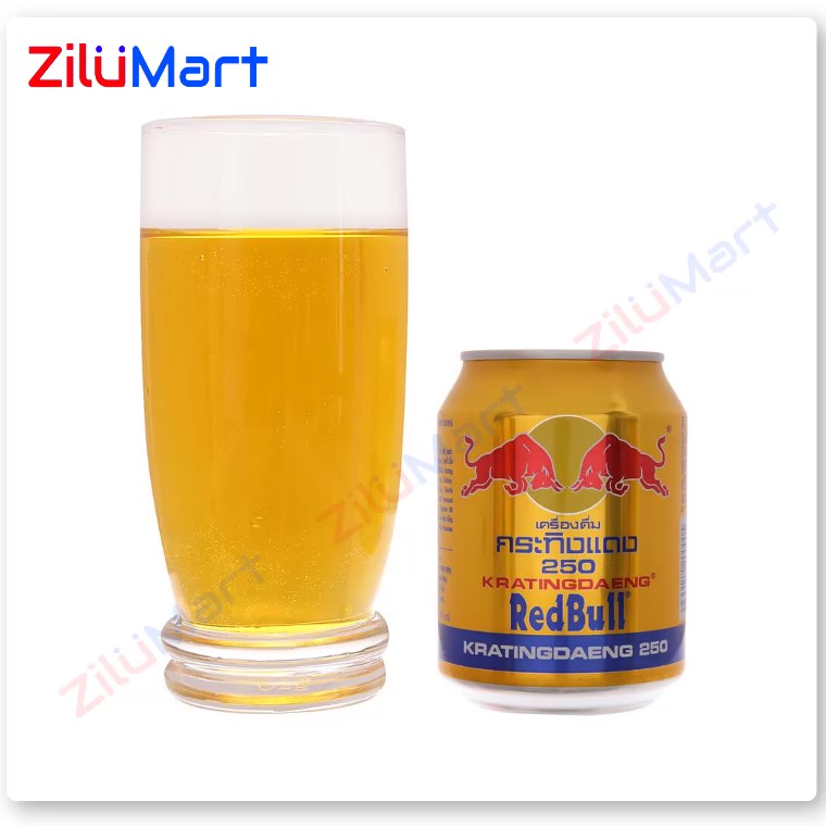 Nước tăng lực Redbull Thái Lan (thùng 24 lon) loại 250ml