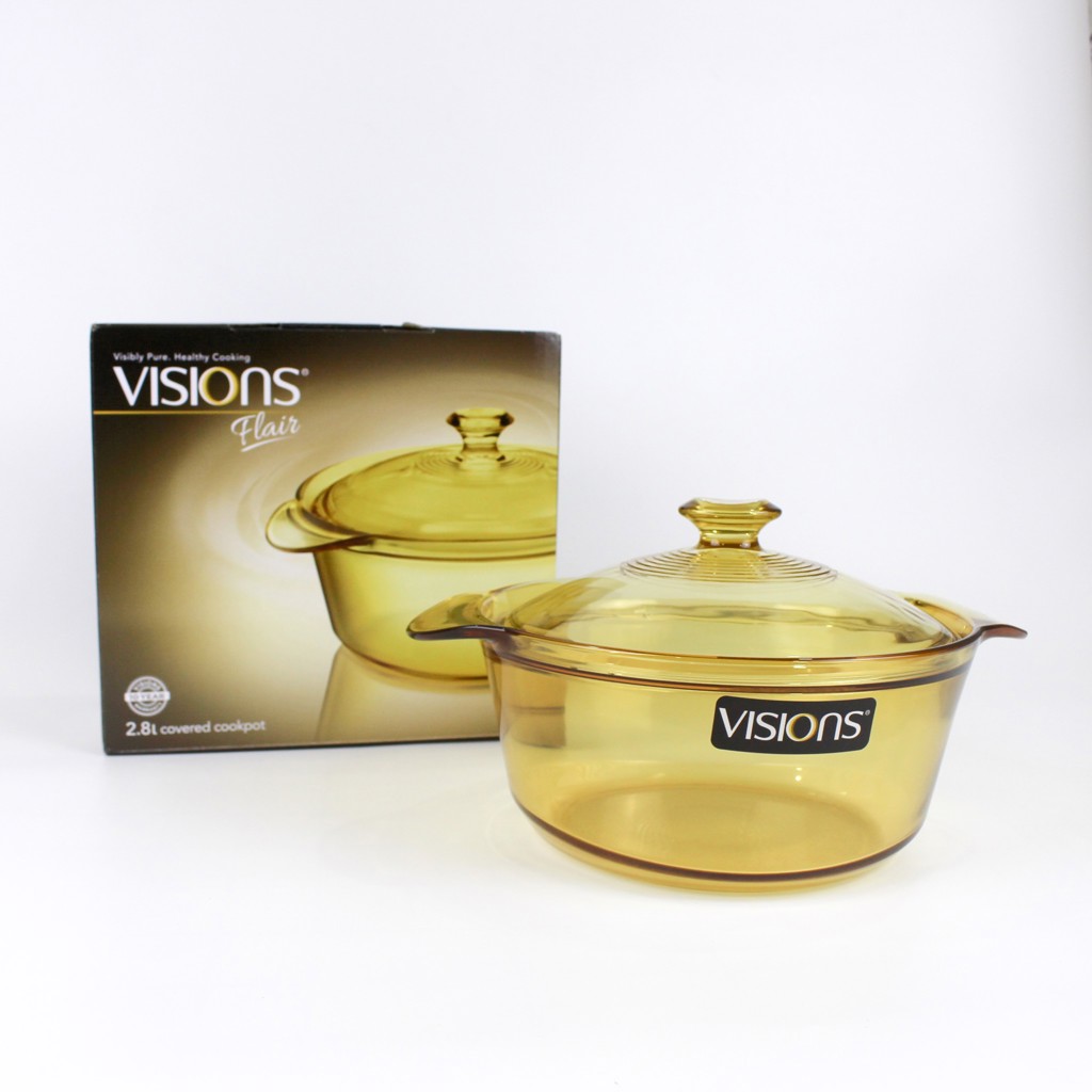 Nồi thuỷ tinh pháp visions flair vsf-16/28/38/55 - sản xuất tại pháp