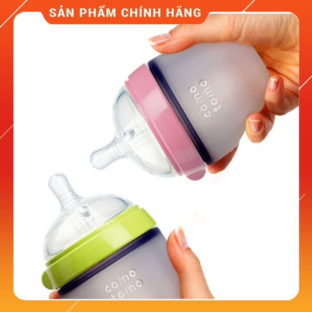 Bình Sữa Comotomo Cho Bé - Siêu Mềm - Thể Tích 150/250ml