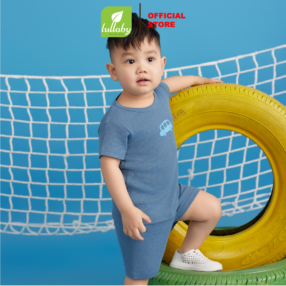 Lullaby - Bộ bé trai cộc tay NH801R