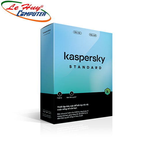 Phần mềm diệt virut Kaspersky Antivirus 1PC và 3PC 12Tháng