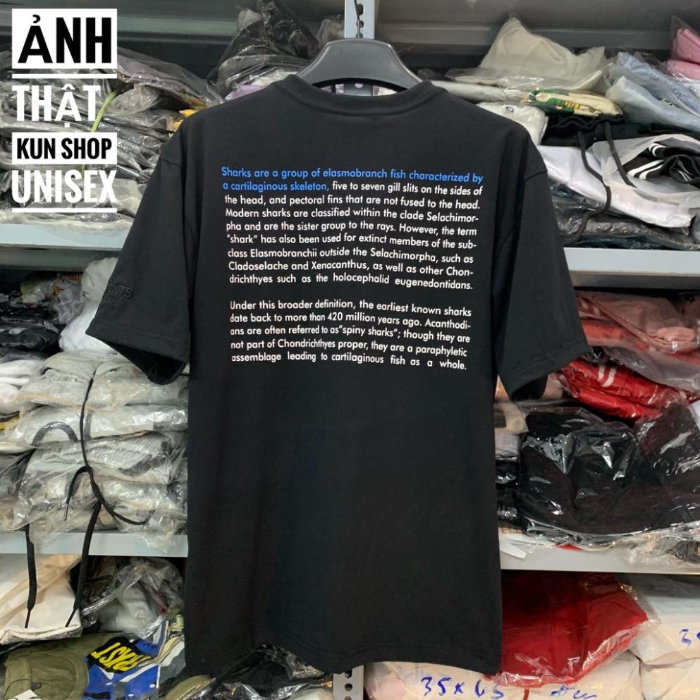 Áo thun Tee Levents Shark Cá mập Nam nữ Full tag hãng