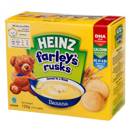 Bánh quy ăn dặm Heinz Farley's cho bé từ 6 tháng