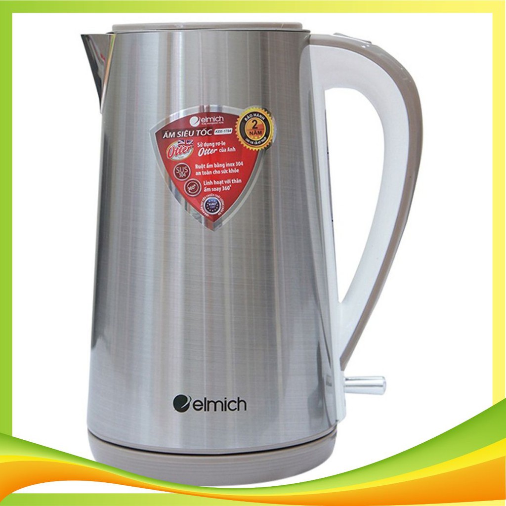 Ấm đun nước siêu tốc Elmich KEE-1784 1.5L (Giá áp dụng giao tại HN, HCM& các tỉnh liên hệ shop)