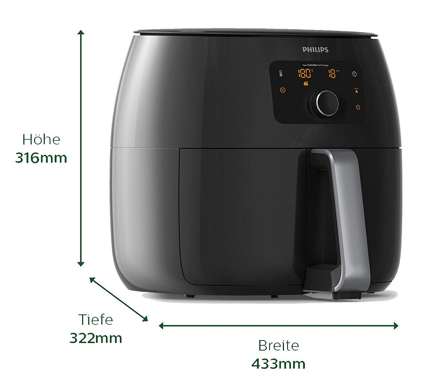 [Trả góp 0%]Nồi chiên không dầu PHILIPS HD9650