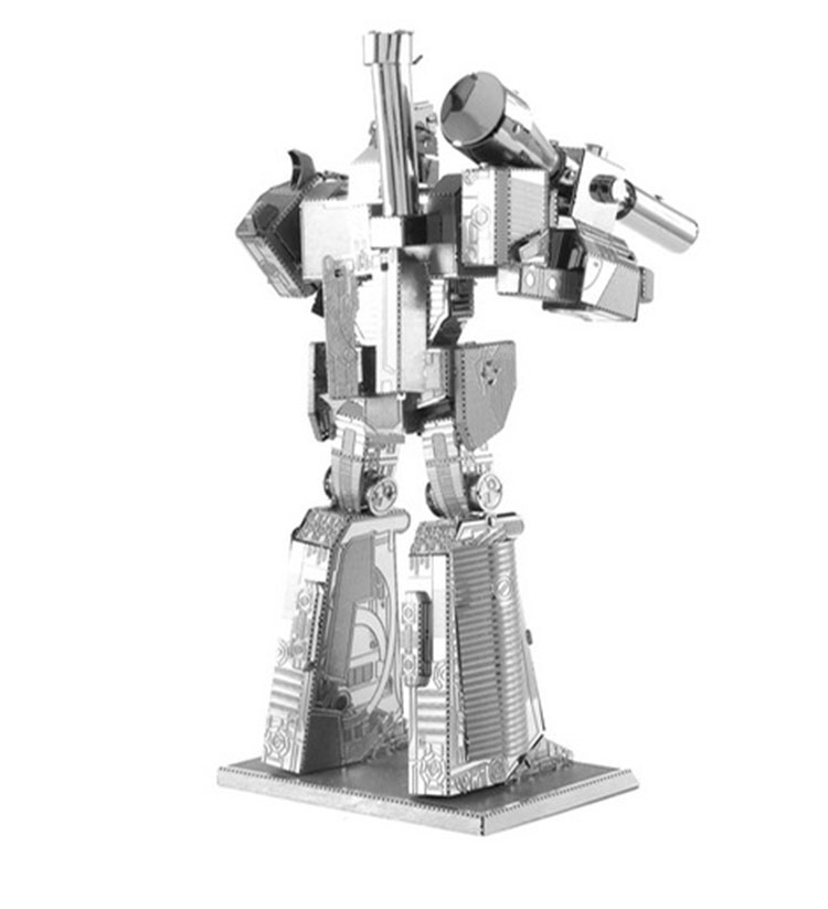 Đồ chơi lắp ghép mô hình 3D bằng thép robot