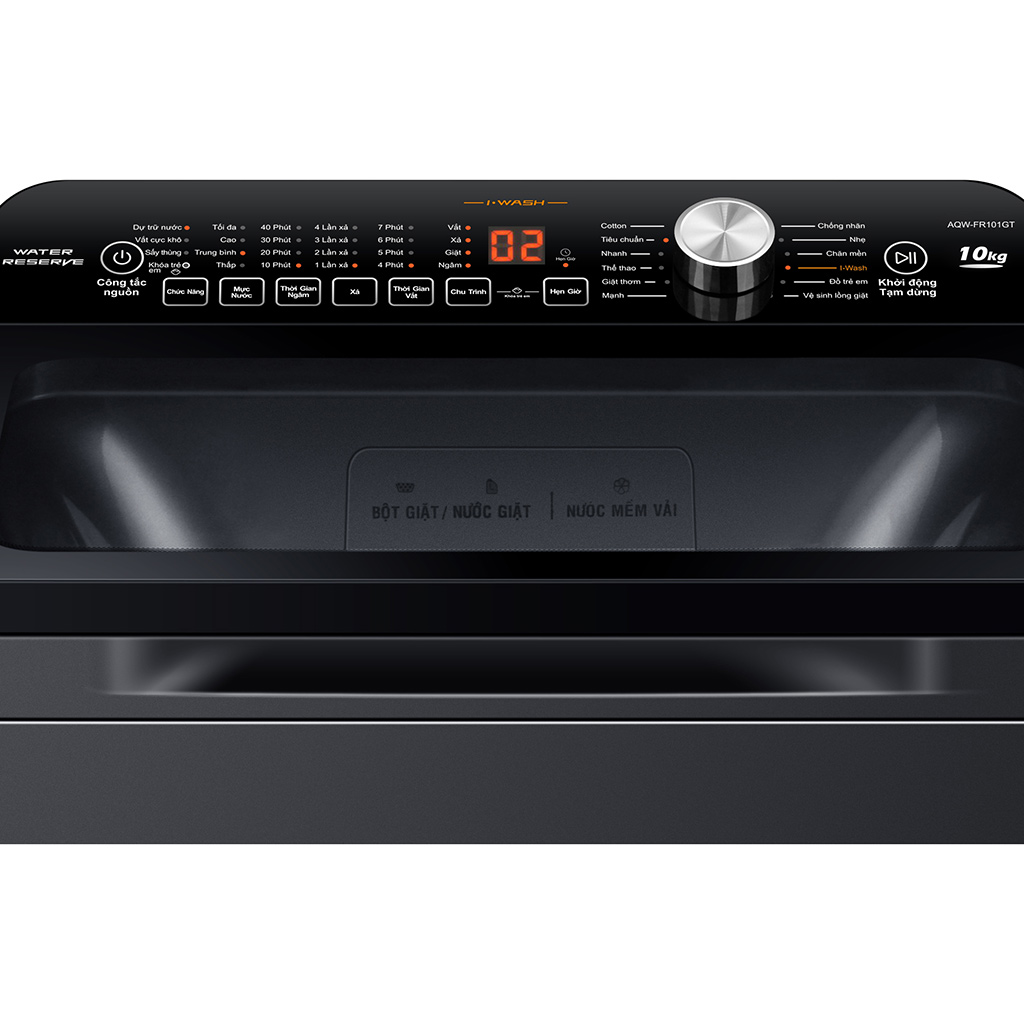 Máy giặt Aqua 10 kg AQW-FR101GT.BK