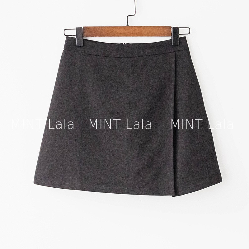 Quần giả váy 2 lớp dáng ngắn phom vải đẹp - mint lala