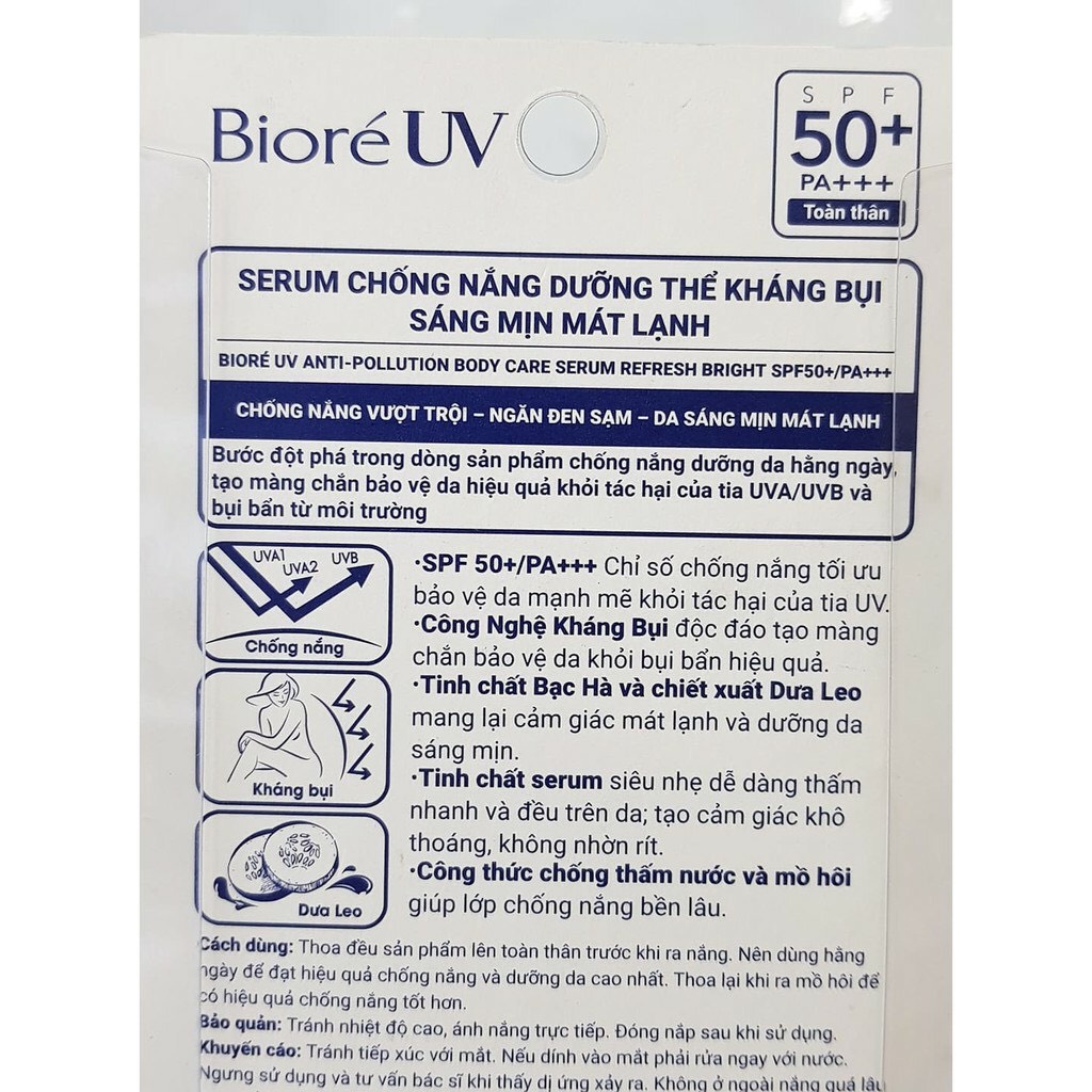 kem Biore UV Chống Nắng Body SPF50