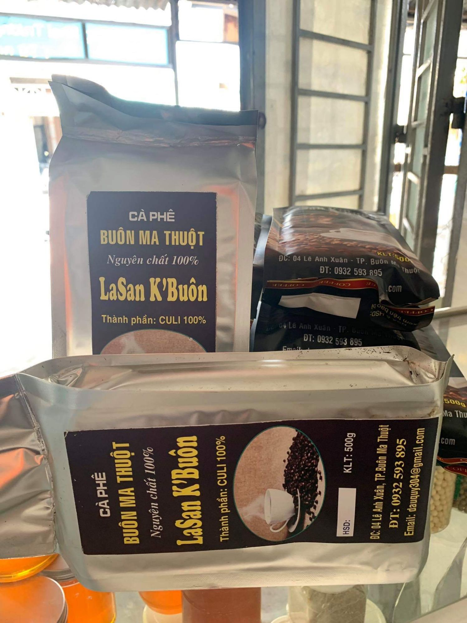 Cafe Buôn Ma Thuột culi 100% - gói 500g