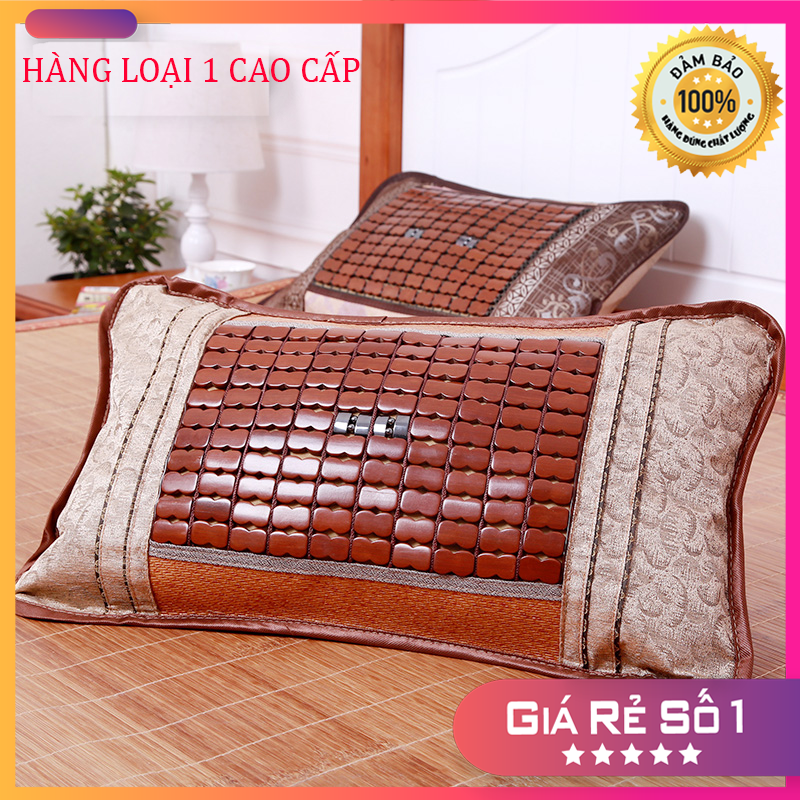 [ CẢ VỎ VÀ RUỘT GỐI ] Gối trúc hạt mây cao cấp, goi truc, gối trúc điều hòa hơi