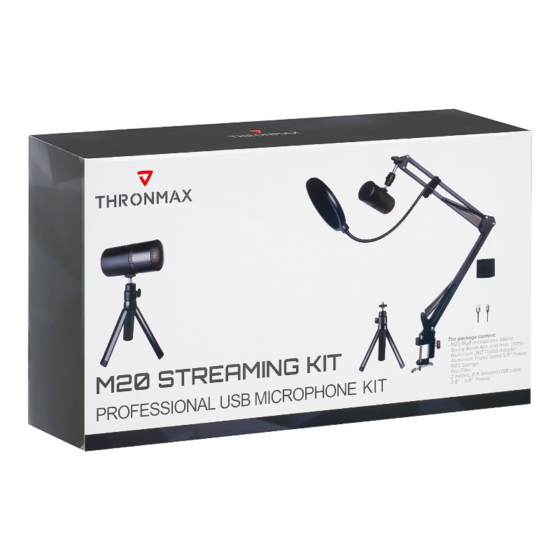 Bộ Microphone Thu Âm Thronmax M20 STREAMING KIT