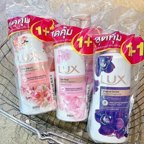 Sữa tắm Lux thái 450ml mềm da dưỡng trắng - chuyensithienduc