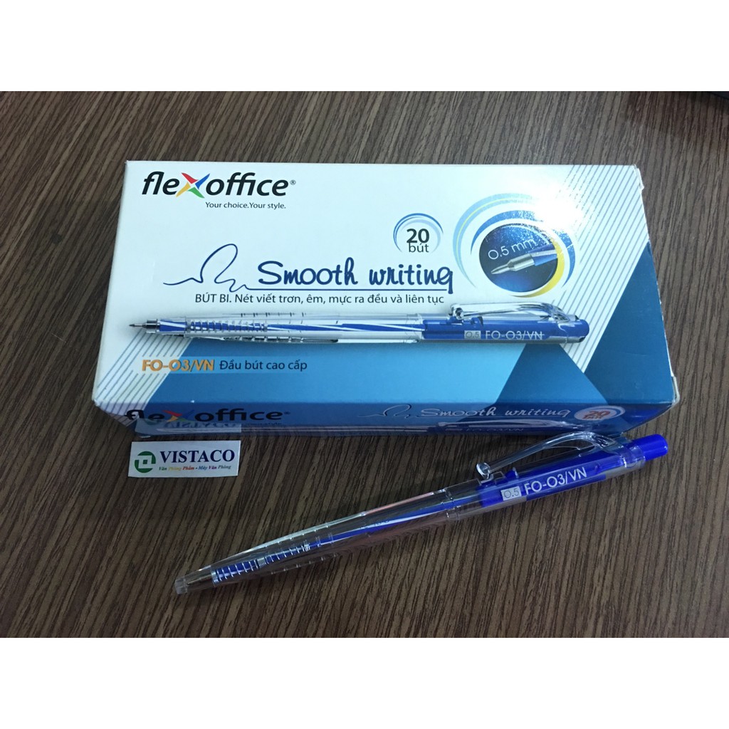 [HCM]Bút bi Thiên Long FO-03 Hộp 20 cây