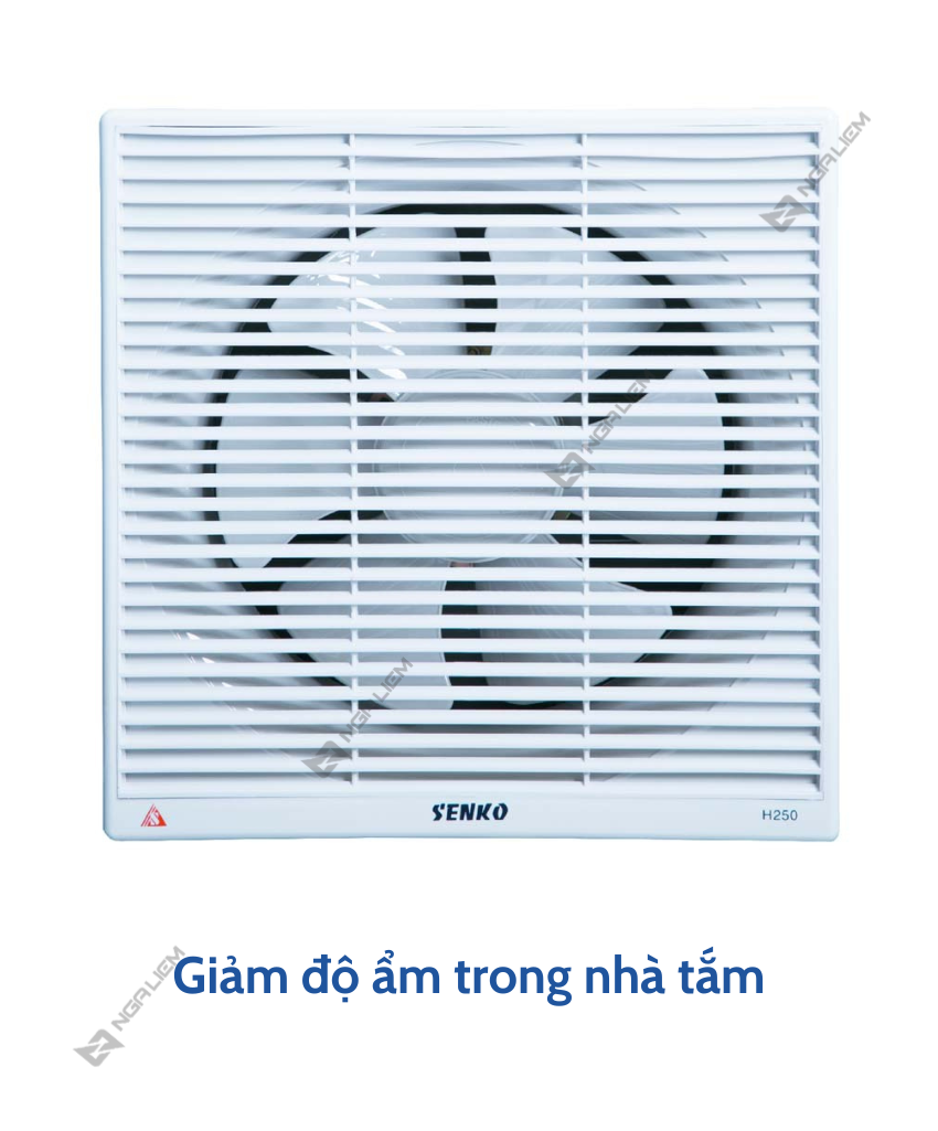 Quạt Hút Tường Thông Gió Senko (H150) [Hàng chính hãng]