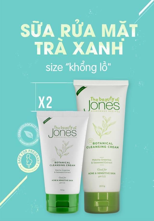 [HCM]Sữa rửa mặt cho nam Botanical Cleansing Cream 100g